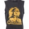 Sleeveless Blondie Band Shirt By Junk Food White Label