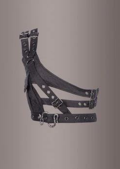 Punk Rave Buckle Harness Top Shoulder Accessory