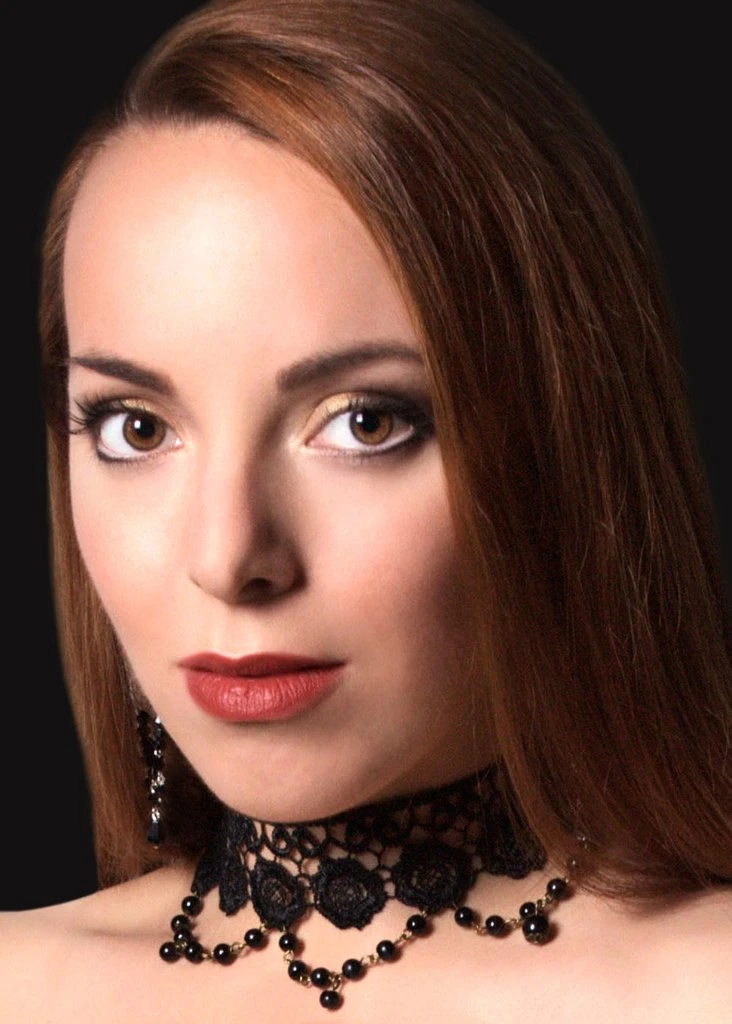 Pretty Attitude Velvet Flowers Choker Black Label