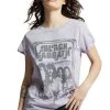 Recycled Karma Purple Black Sabbath Band Shirt