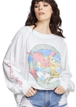 Black Sabbath World Tour 1978 Band Sweatshirt By Recycled Karma White Label