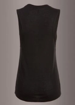 Pretty Attitude Hell Raiser Skeleton Heavy Metal Hand Loose Fit Tank Top Black Label