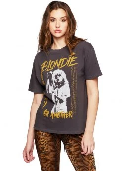 White Label Blondie One Way Or Another Band Shirt By Daydreamer LA