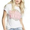 David Bowie Rebel Rebel Tee By Recycled Karma White Label