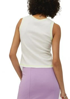 White Label Blondie Heart Of Glass Cropped Tank Top By Daydreamer LA