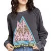Def Leppard World Tour 1987 Band Sweatshirt By Recycled Karma White Label