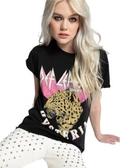 White Label Def Leppard Hysteria Summer Tour Band Tee By Recycled Karma