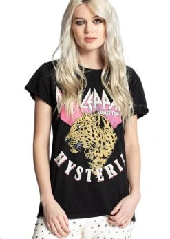 White Label Def Leppard Hysteria Summer Tour Band Tee By Recycled Karma