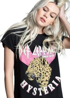 White Label Def Leppard Hysteria Summer Tour Band Tee By Recycled Karma