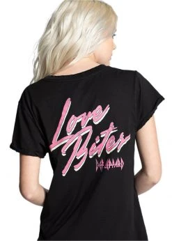 White Label Def Leppard Hysteria Summer Tour Band Tee By Recycled Karma