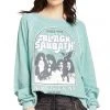 Recycled Karma Black Sabbath New York City Band Sweatshirt White Label