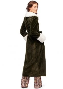 Pretty Attitude White Label Faux Fur Penny Lane Coat