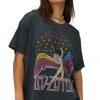 White Label Led Zeppelin Swan Song Oversized Band Tee By Daydreamer LA