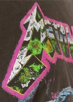 White Label Metallica Creeping Death Oversized Band Tee By Daydreamer LA