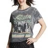 Poison Vintage Wash Band Tee By Recycled Karma