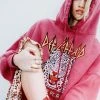 Def Leppard Too Late For Love Oversized Hoodie By Daydreamer LA