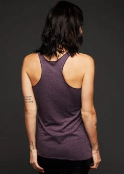 Pretty Attitude Black Label Butterfly Moon Phases Loose Fit Tank Top