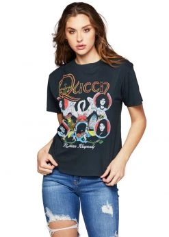 White Label Queen Bohemian Rhapsody Band Shirt By Daydreamer LA