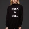 Pretty Attitude Rock On Rock'n'Roll Knit Sweater Black Label