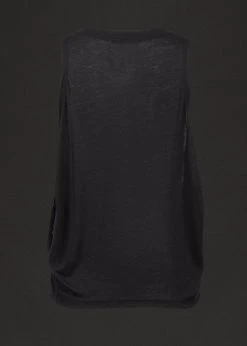 Pretty Attitude Black Label Rock'n'Roll Forever Loose Fit Tank Top