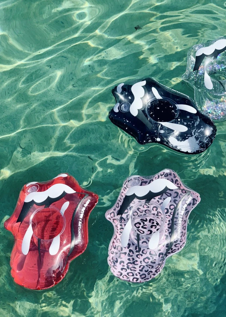 Sunnylife Australia Rolling Stones X Sunnylife Inflatable Drink Holders