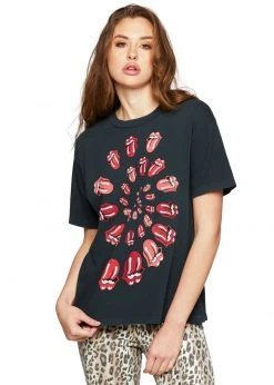 White Label Rolling Stones Bigger Bang Band Shirt By Daydreamer LA