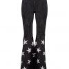 Pretty Attitude White Label Star Print Bell Bottoms Flared Pants