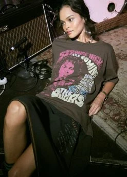 The Doors Strange Nights Are Coming Band Tee By Daydreamer LA White Label